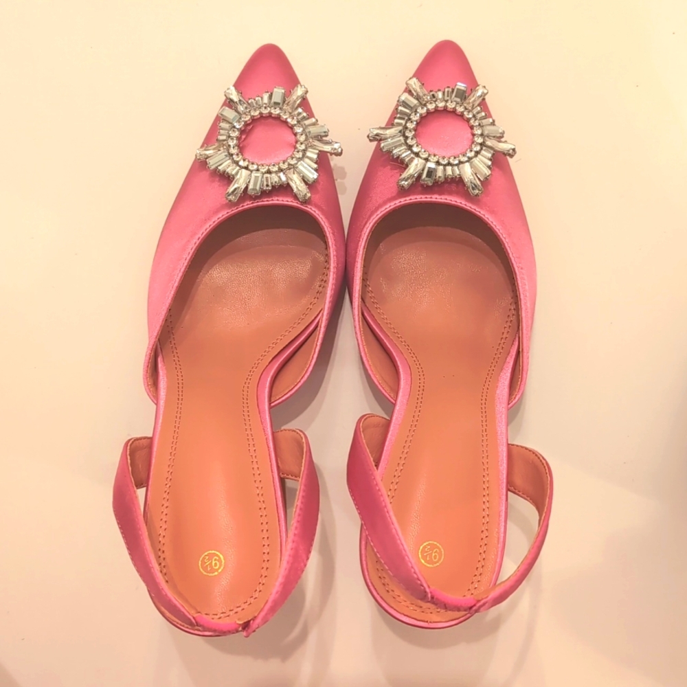Pink heels